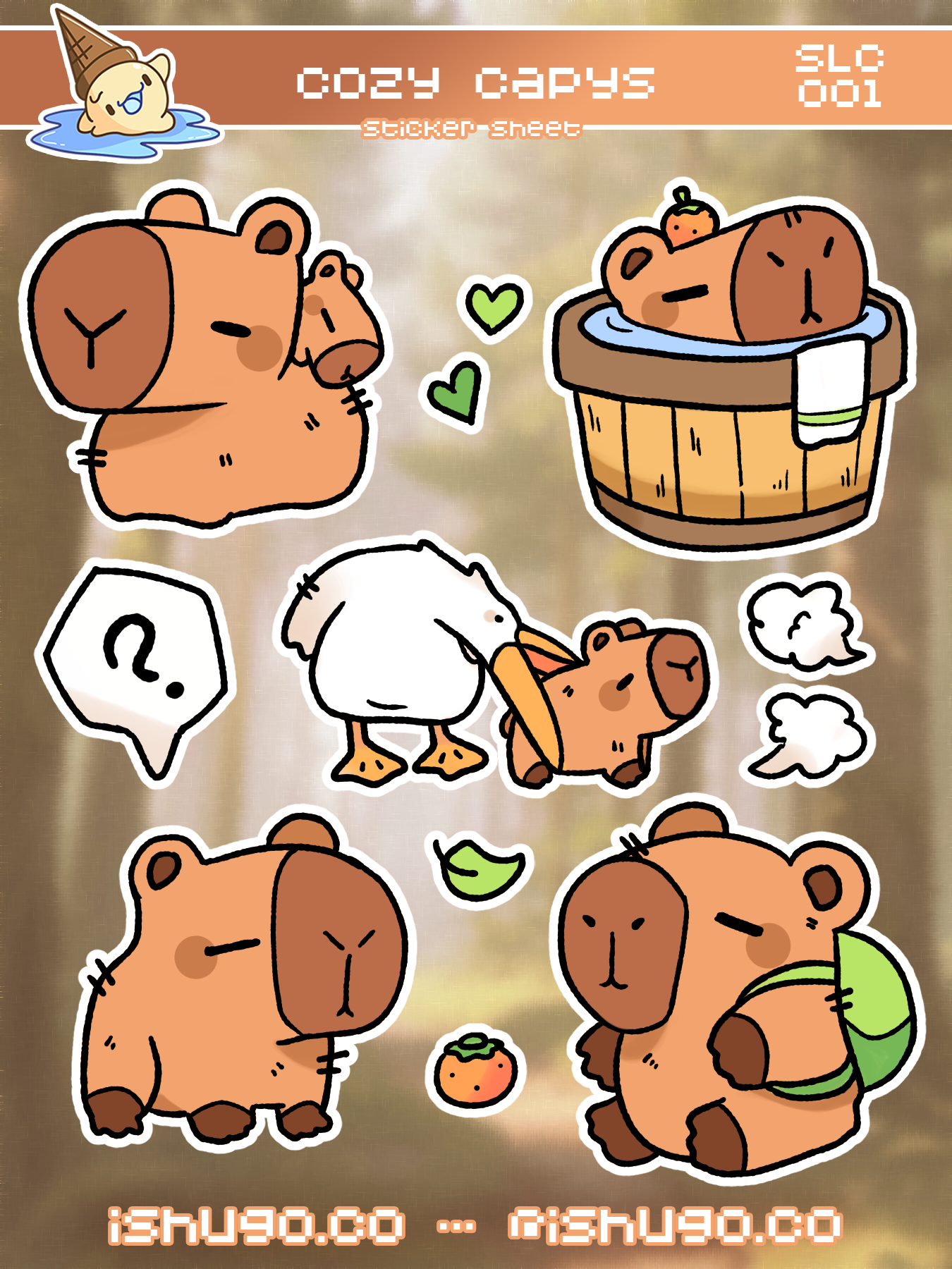 Silly Little Cozy Capys